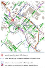 Sprememba proge javnega avtobusnega prometa v naselju Ribnica 16. 8 do 4. 8. 2016